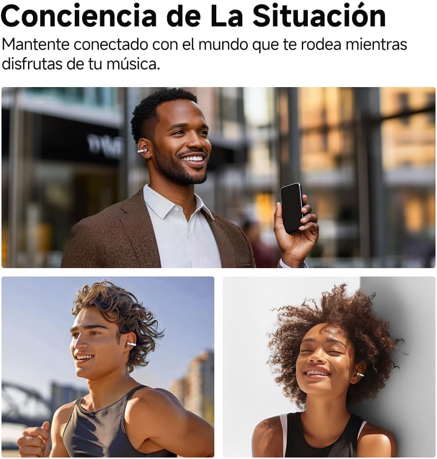 QCY سماعات اذن مفتوحة C30 من كروسكي، سماعات اذن لاسلكية بلوتوث... - view 5