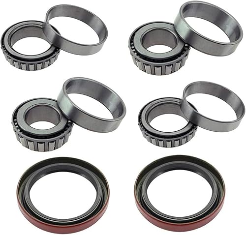 Miniatura 2 de Juego de rodamientos y sellos de rueda delantera de 6 piezas de repuesto para Jaguar XJS 1977-1996Jaguar XJRS 1993Jaguar XJ6 1977-1987Jaguar XJ12