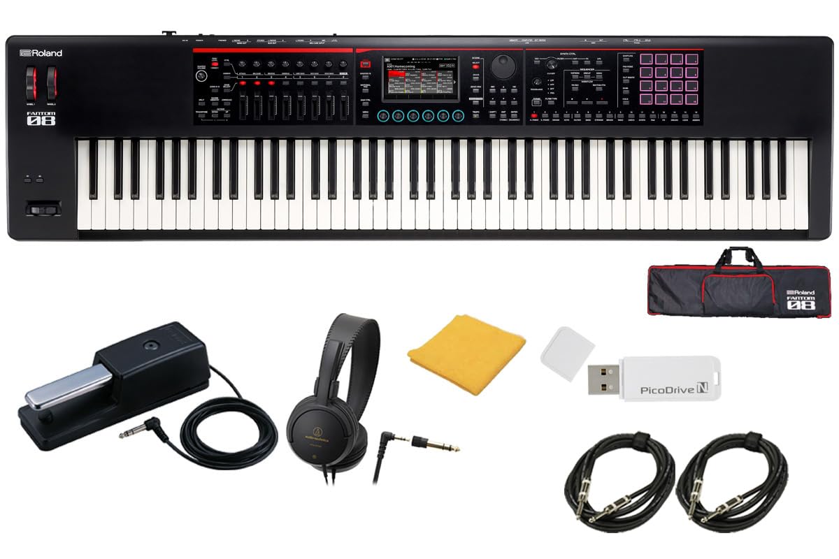 Amazon | Roland ローランド/FANTOM-08【アクセサリーセット！】88鍵盤 