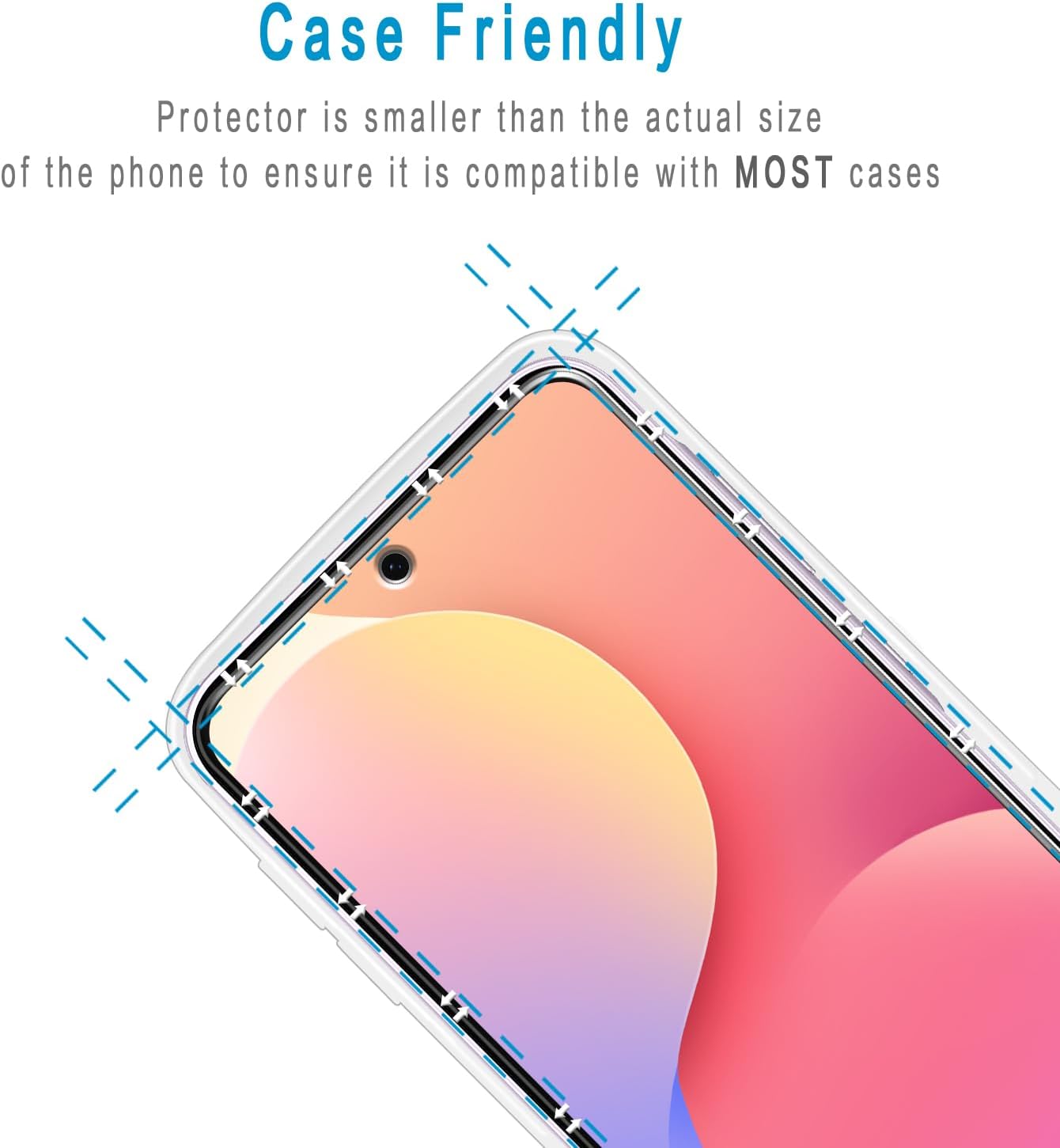 (2 Pack) Designed for Samsung Galaxy A36 5G Tempered Glass Screen Protector, 9H Hardness, Anti Scratch, Bubble Free