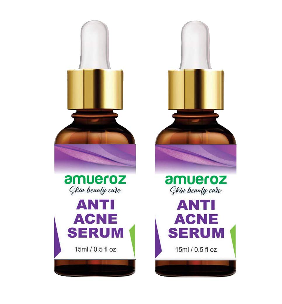 Amueroz Anti Acne Face Serum PACK OF TWO Deep Acne Repair Serum