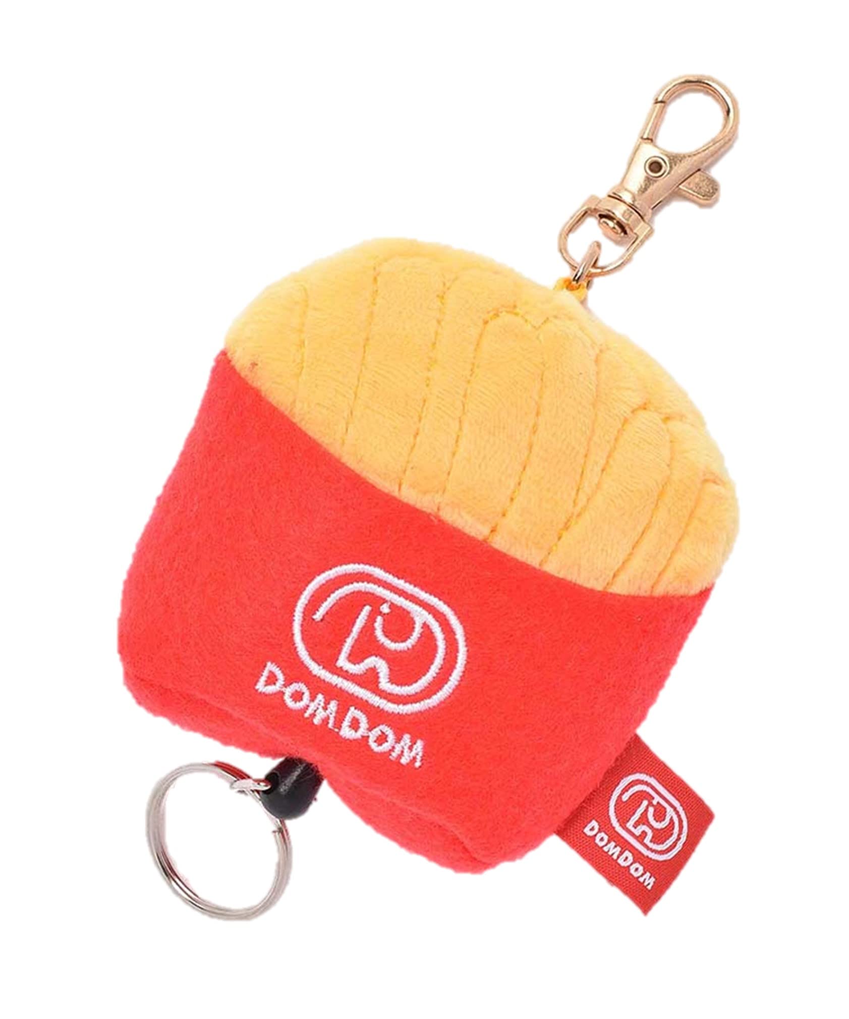 DOMDOM フライドポテト型キーホルダー2個&がま口ケース2個 Amazon.co.jp: [ドムドムハンバーガー] キーホルダー ポテト