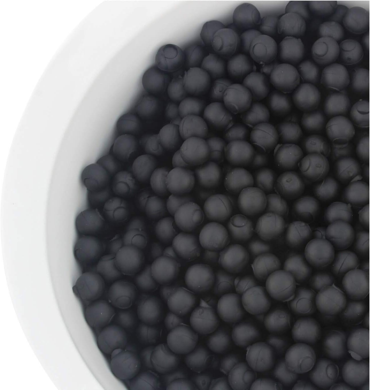 Door Panel Rok 6000 Pack Hardware Raised Panel Cabinet Door Spacers For 1/4" (6.35mm) Groove, Rubber Ball Stabilizers Or Spacers For Cabinet Door In Black Color, SPACE260P Rubber Spacers