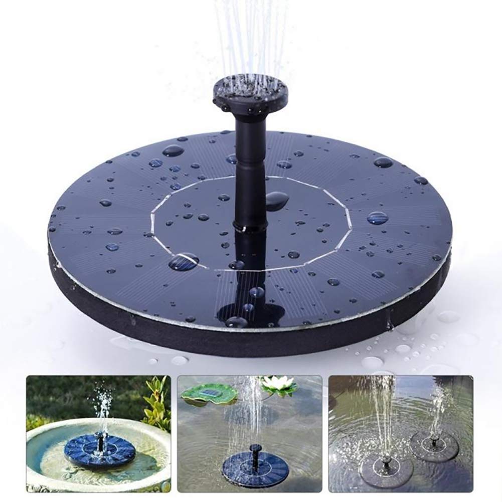 Garden Decoration Water Fountain Pool Pond Solar Panel Floating Fountain Mini Solar Powered Fountain