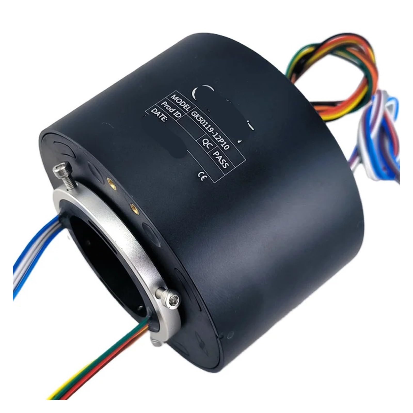 Anillo conductor GK50119-12P10, conector giratorio de 360 ​​grados, anillo colector de conexión eléctrica giratoria, anillo colector giratorio de alta velocidad
