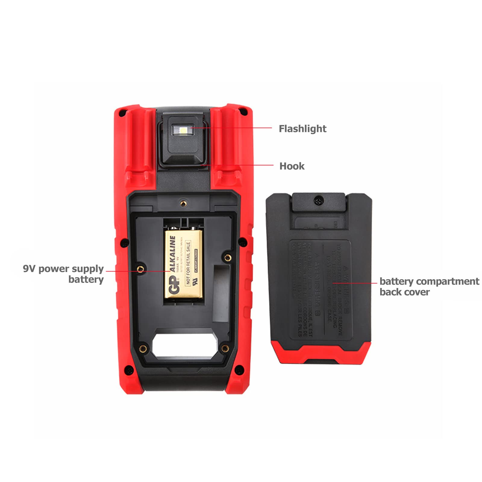 DEWIN Multimetro Digitale,Multimetro Digitale Fotovoltaico Tester Digitale Tester Elettricista Professionale Vero RMS 1500 V AC DC Tester di frequenza di Resistenza alla Tensione