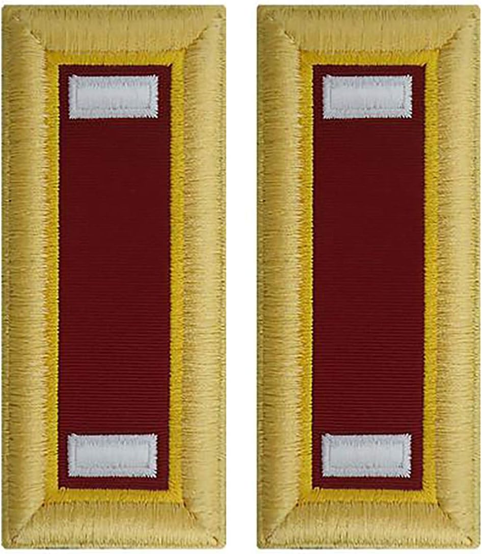 Uniform Accessories Unlimited Inc Army Transportation Officer Shoulder Boards (First Lieutenant, FEMALE)