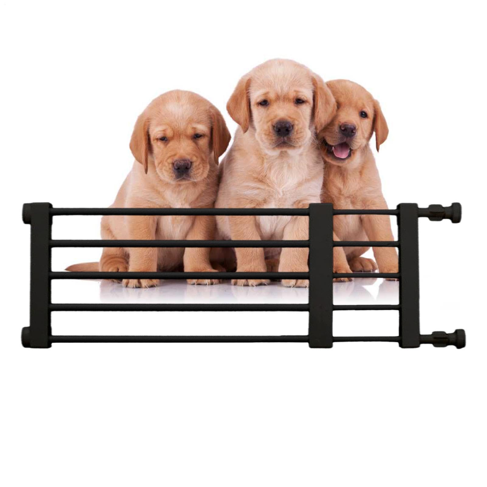 Puerta De Barrera para Mascotas para Interiores: Puertas Telescópica para | Perros, Puertas Seguridad Independiente, Barrera De Ancho Ajustable | Puerta Interior para Perros De Diseño Moderno Y