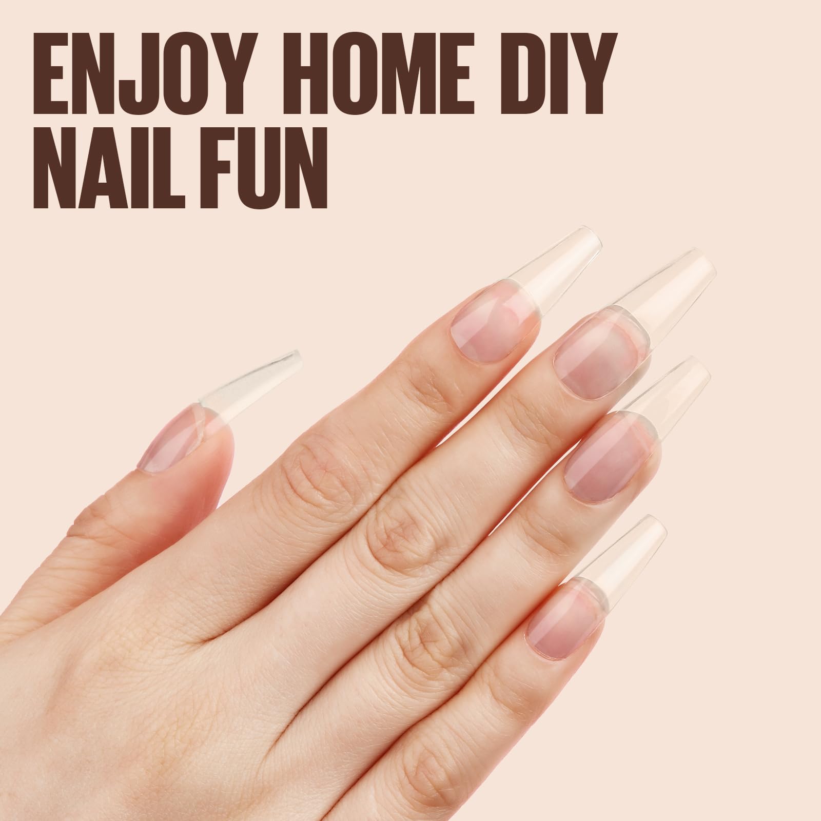 TOMICCA Klej do paznokci do sztucznych paznokci, 15ml klej do paznokci UV 4 w 1 Gel Nail Glue bardzo mocny do tipsów Press On Nail sztuczne paznokcie