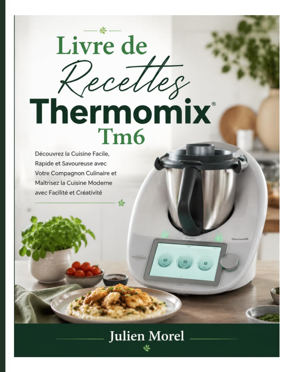 Livre de Recettes Thermomix Tm6: Découvrez la Cuisine Facile, Rapide et Savoureuse avec Votre Compagnon Culinaire et Maîtrisez la Cuisine Moderne avec Facilité et Créativité