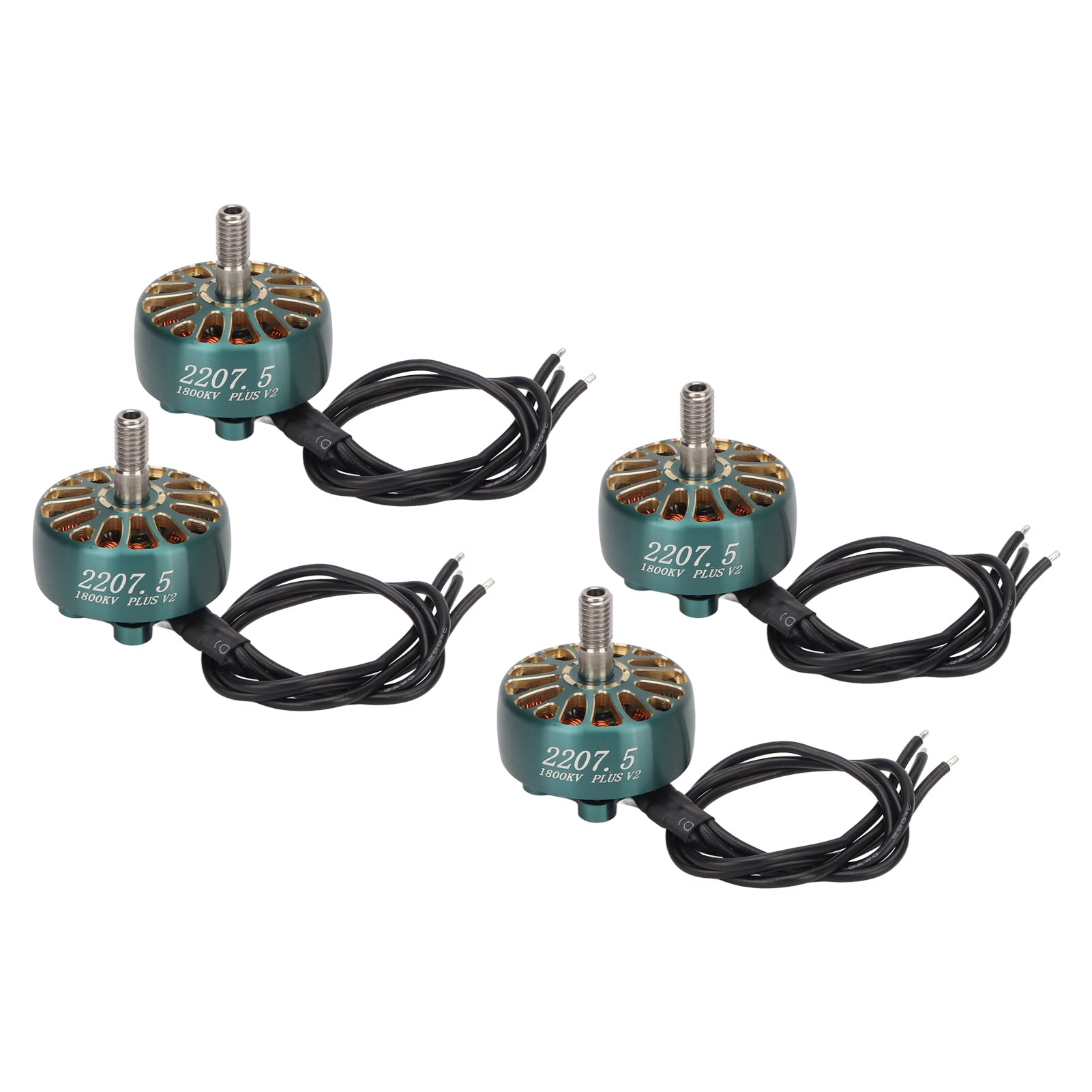 Yinhing 2207.5 Bezszczotkowy Silnik ESC Combo do 5-6-calowych Dronów Wyścigowych Silniki UAV o Dużej Prędkości 2550KV z obsługą BLHeli S 4x Silniki + 4x ESC + Akcesoria (1800KV)