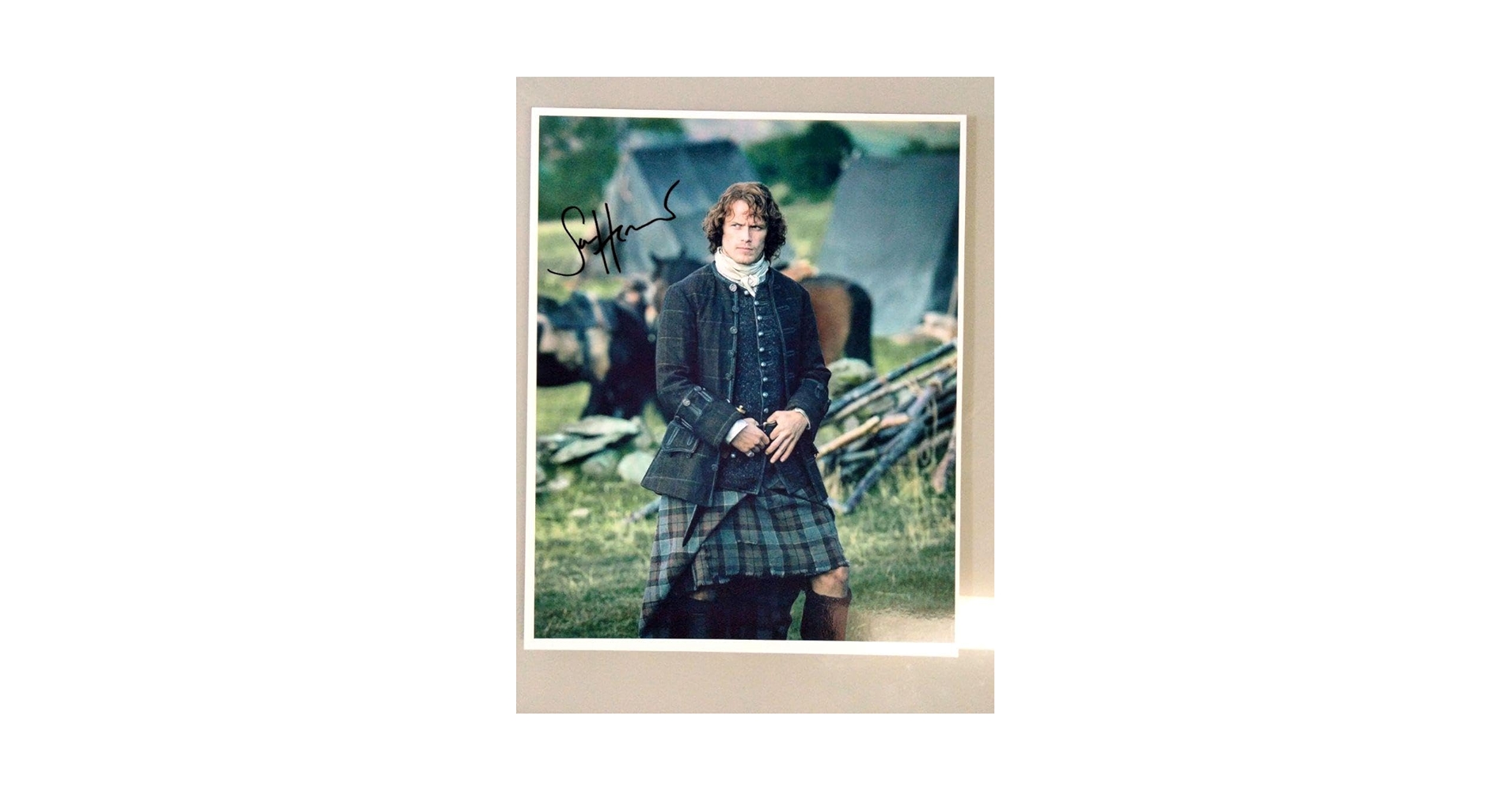 Amazon.co.jp: セール中…サムヒューアン直筆サイン入り大型写真…Sam