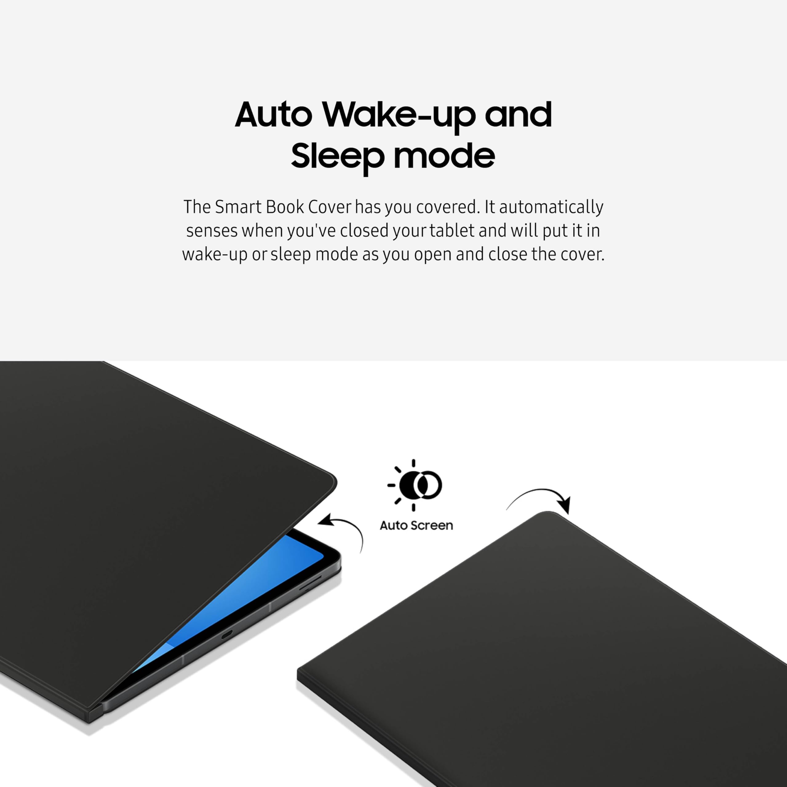 Amazon.com: Samsung Galaxy Tab S10 FE+ Smart Book Cover for Galaxy