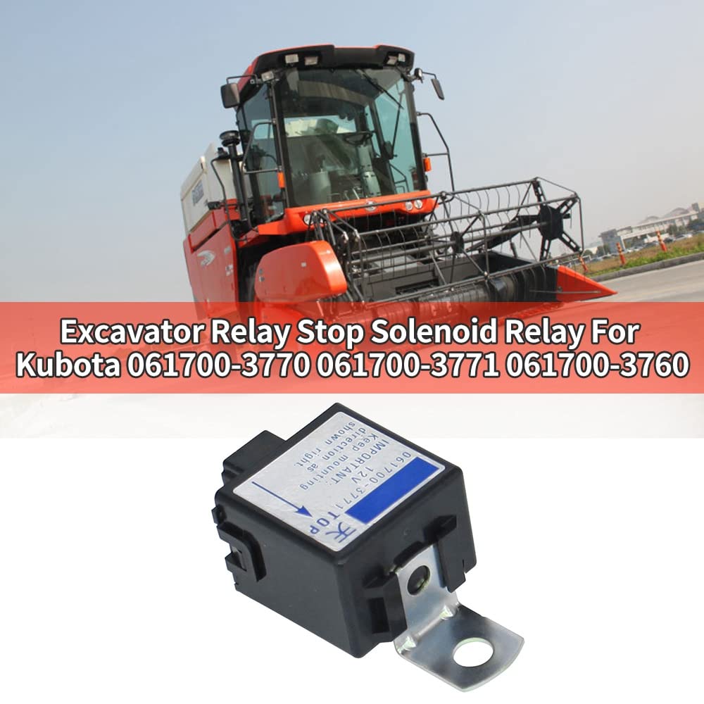 Relè per Escavatore Relè a Solenoide di Arresto per 061700-3770 061700-3771 061700-3760