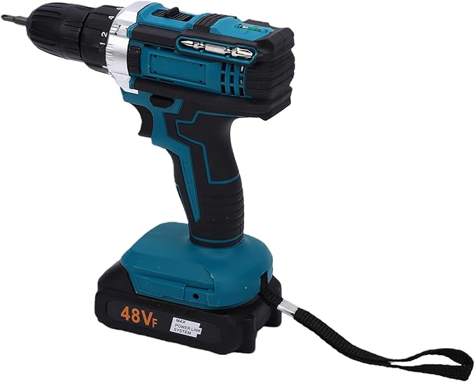 Taladro Eléctrico Inalámbrico Banapoy con Luz LED, 2 Velocidades y 2 Baterías miniatura 9