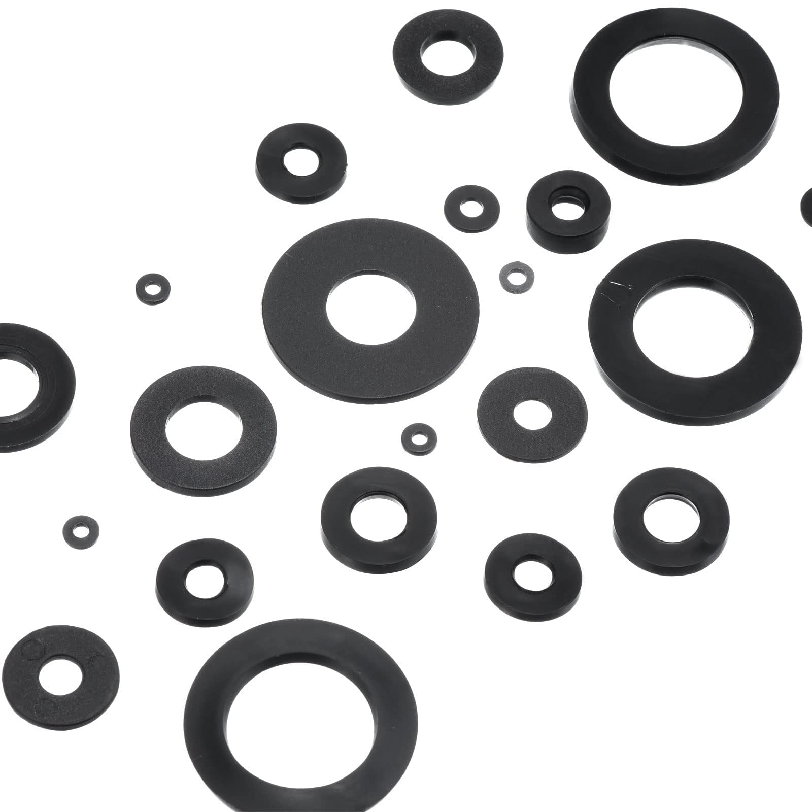TOP-VIGOR 60Pcs Rubber Flat Washers - Image 4