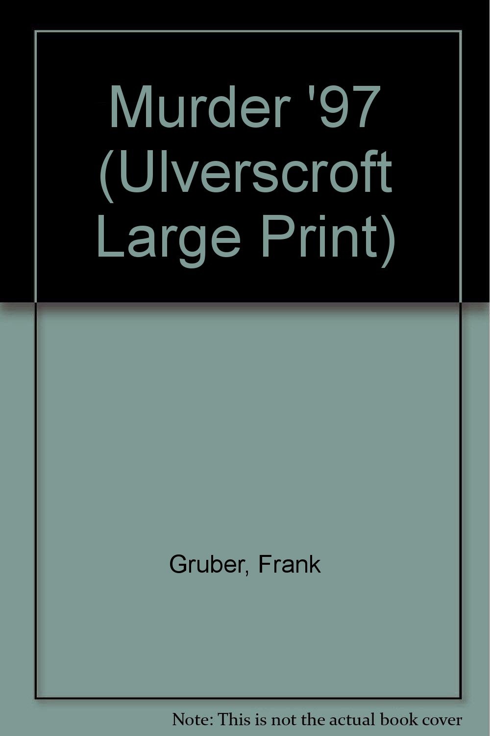 Buy Murder '97 (Ulverscroft Large Print) — BookShops.in