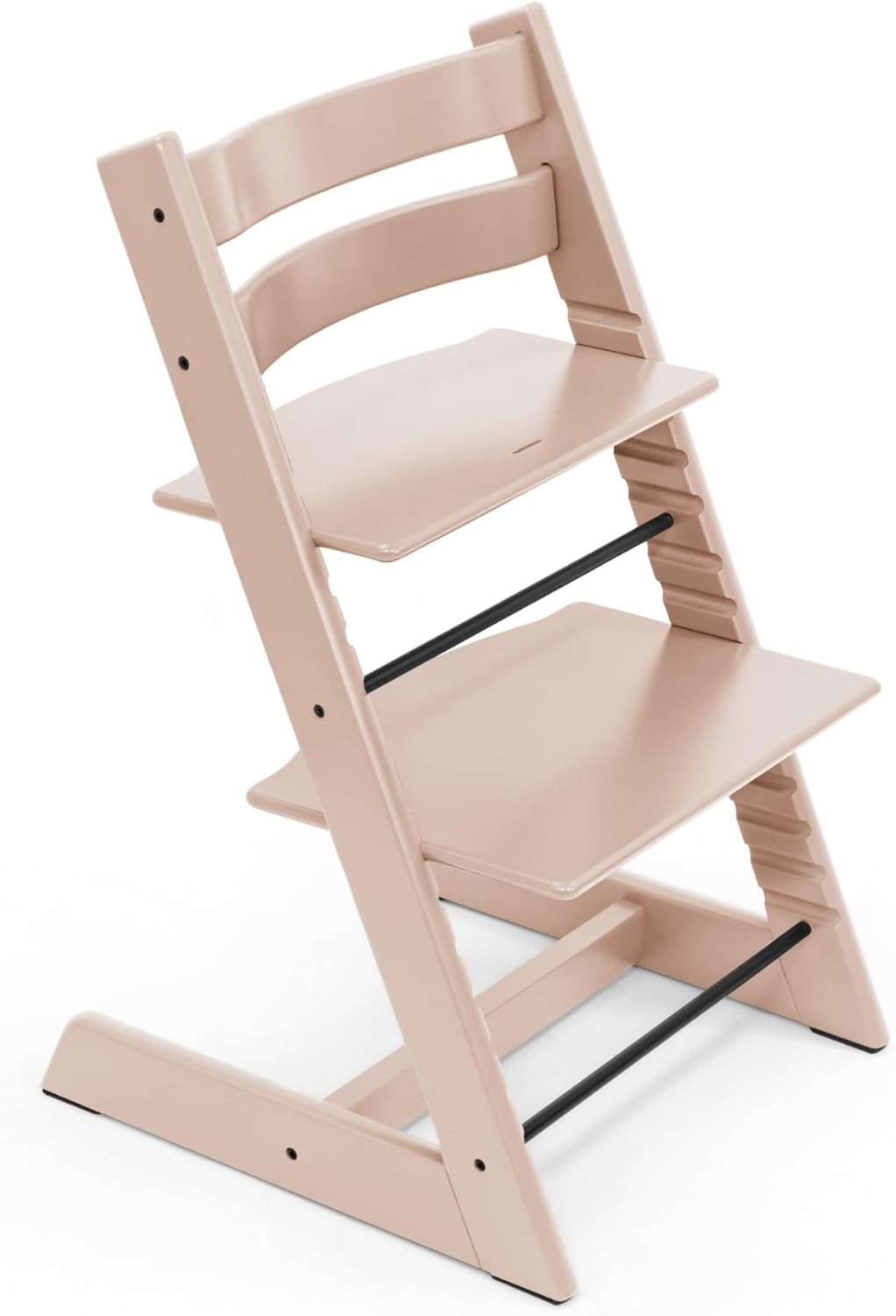 Tripp Trapp Chair from Stokke, Serene Pink – Adjustable, Convertible Chair for Toddlers, Children & Adults – Convenient, Comfortable & Ergonomic – Classic Design