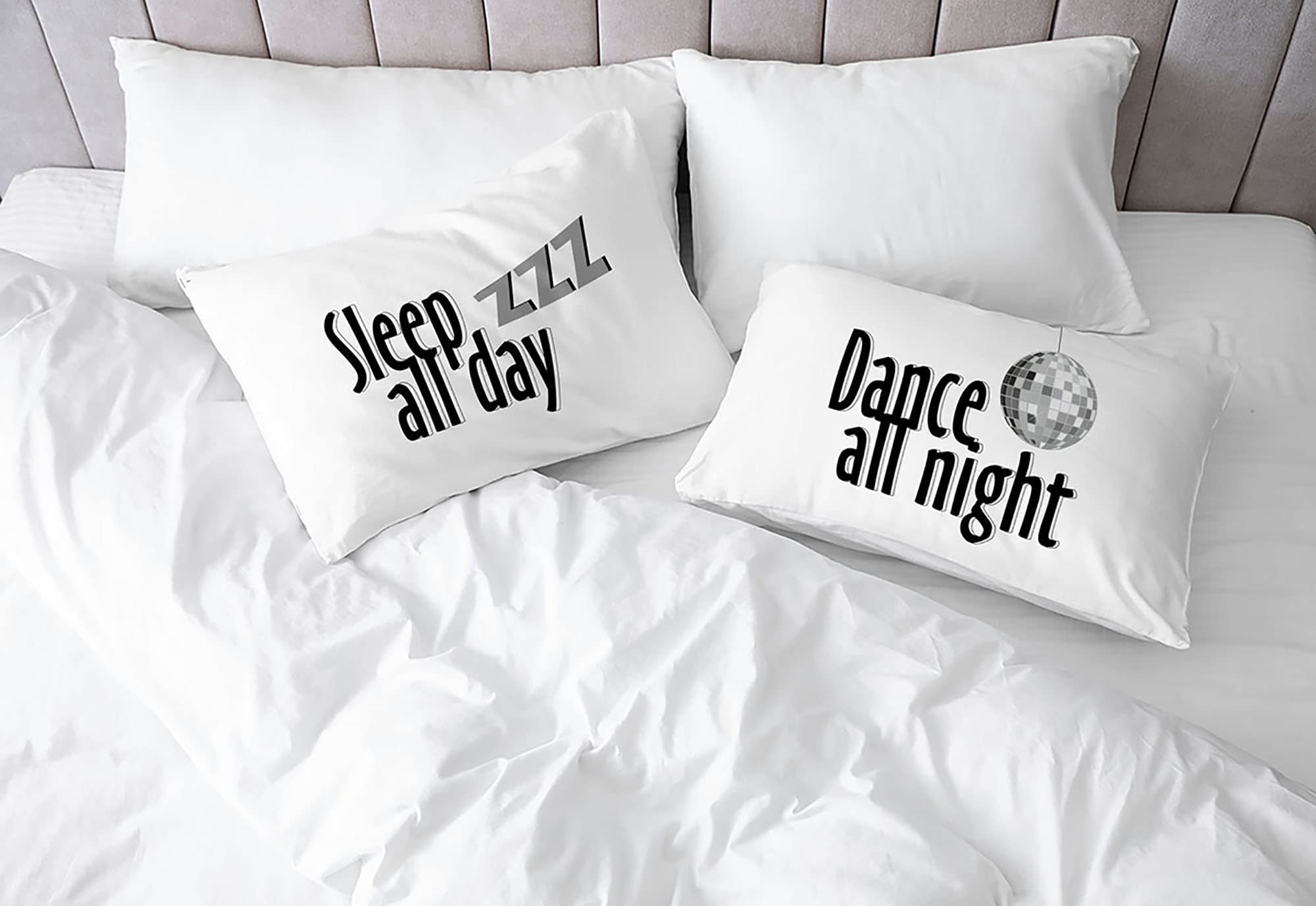 Pair of Pillowcases 100% Cotton Digital Print, PR-16, 52 x 82 cm - Image 2