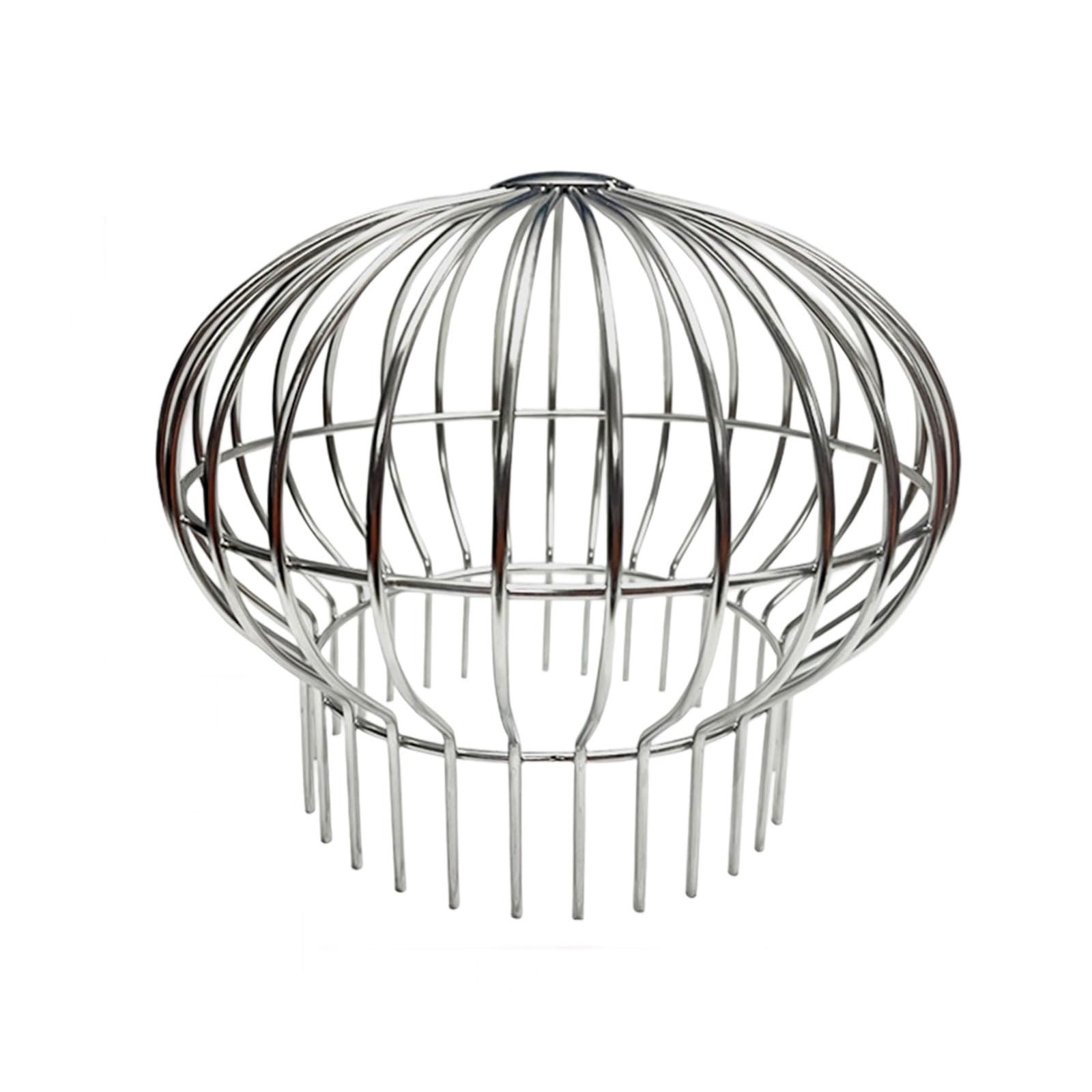 Upgraded Spherical Guards Drain Cover Steel Anti Clogging Design Drain Grate for Roof Balcony Easy Installation Upgraded Stainless Steel Spherical Cover