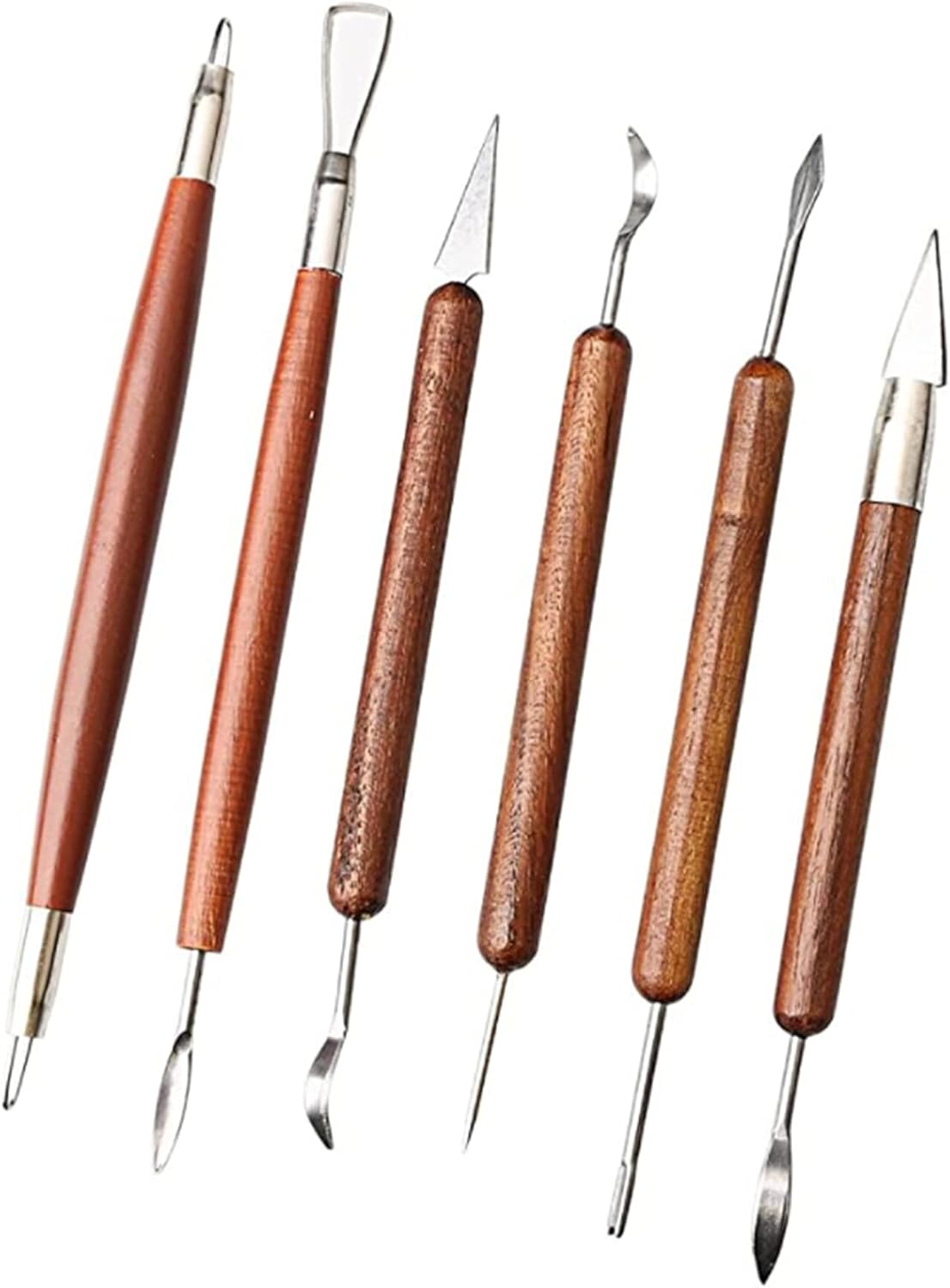 DELFINO Clay Sculpting Tools Set Professional Carving Tools Double