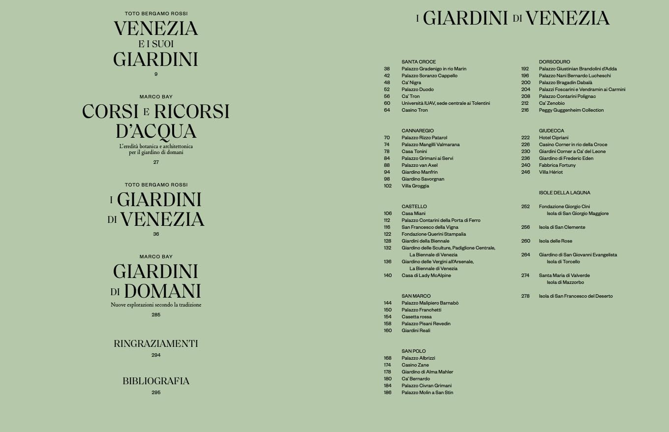 I giardini di Venezia. Ediz. a colori