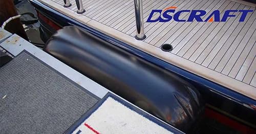 Miniatura 9 de Defensas inflables resistentes del barco del PVC del muelle estacionario de los barcos del muelle de los barcos del yate gris claro