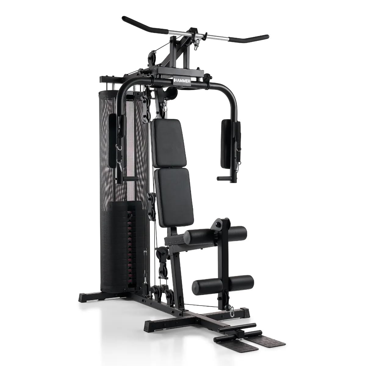 HAMMER Finnlo Kraftstation Autark 600 – Heimtrainer für Zuhause mit Cable-Cross-Funktion