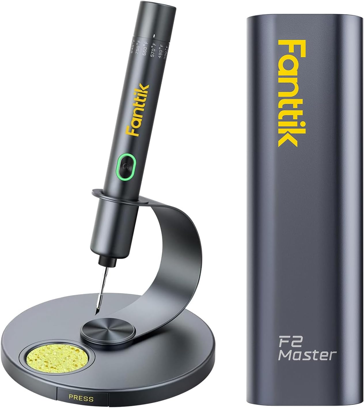 Fanttik T1 Max Soldering Iron Kit & F2 Master Mini Cordless Rotary Tool Kit