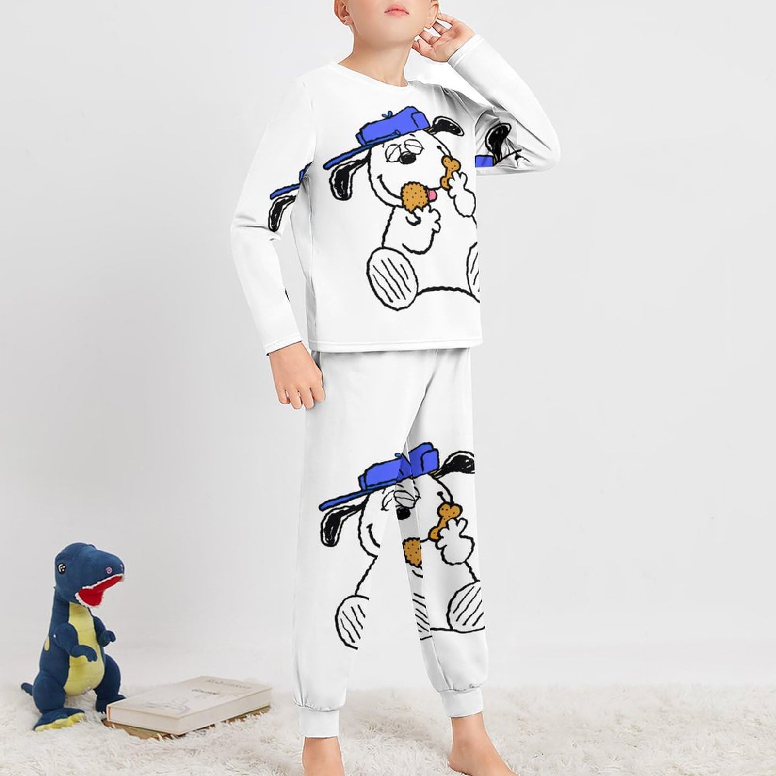 Amazon.co.jp: パジャマ キッズ スヌーピー オラフ 子供服 パジャマ