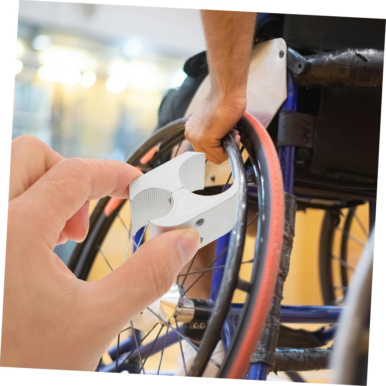 Healeved 10pezzi Clip Per Per Deambulatore Serratura Stabile Per Accessori Installare e Rimuovere Compatibile