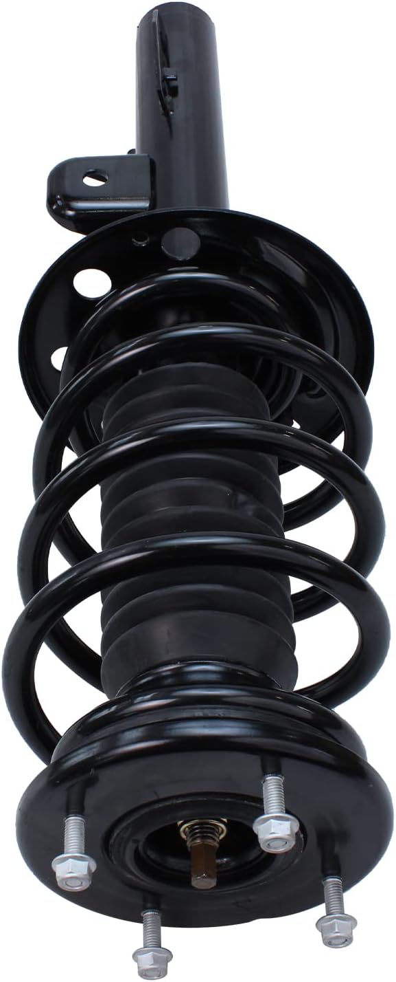 Detroit Axle - Front Right Strut for 09-12 Ford Flex, Passenger Side Strut & Coil Spring Assembly 2009 2010 2011 2012 Replacement