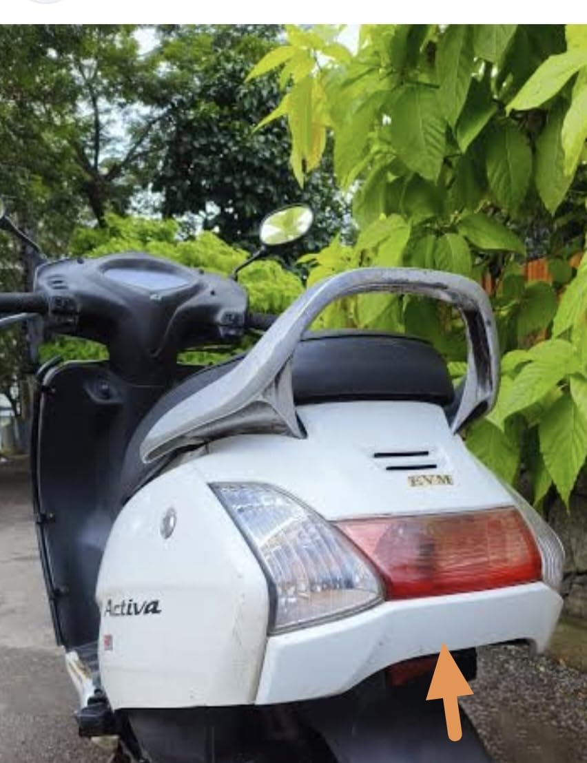 NS Rear Tail PLAT/Rear Tail Penal for Activa 110 (2009 To 2014 Model) (white) Colour (1Pc)-image-47