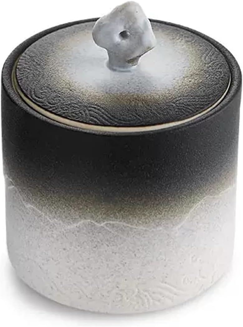 Amazon.co.jp Antique Style Porcelain Tea Tin Mat Kiln Glazed Surface