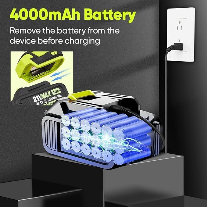 Miniatura 6 de Limpiador de polvo portátil, soplador de hojas inalámbrico, soplador de mano, sopladores de mano para cuidado del césped, limpieza de patio, soplado