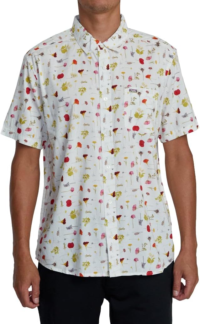 RVCA Men's Oblow Pressed S/S