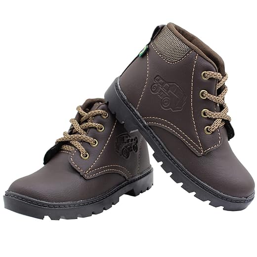 Bota Gibizinho Adventure Infantil Coturno Marrom