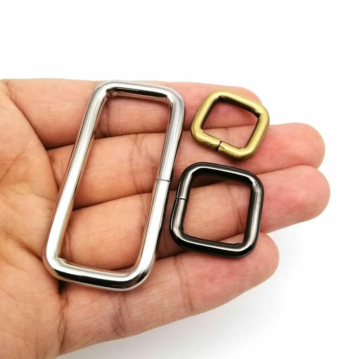 Zaino Pelle Quadrato Nero BRASS Workshop Zp21 - Foto 2