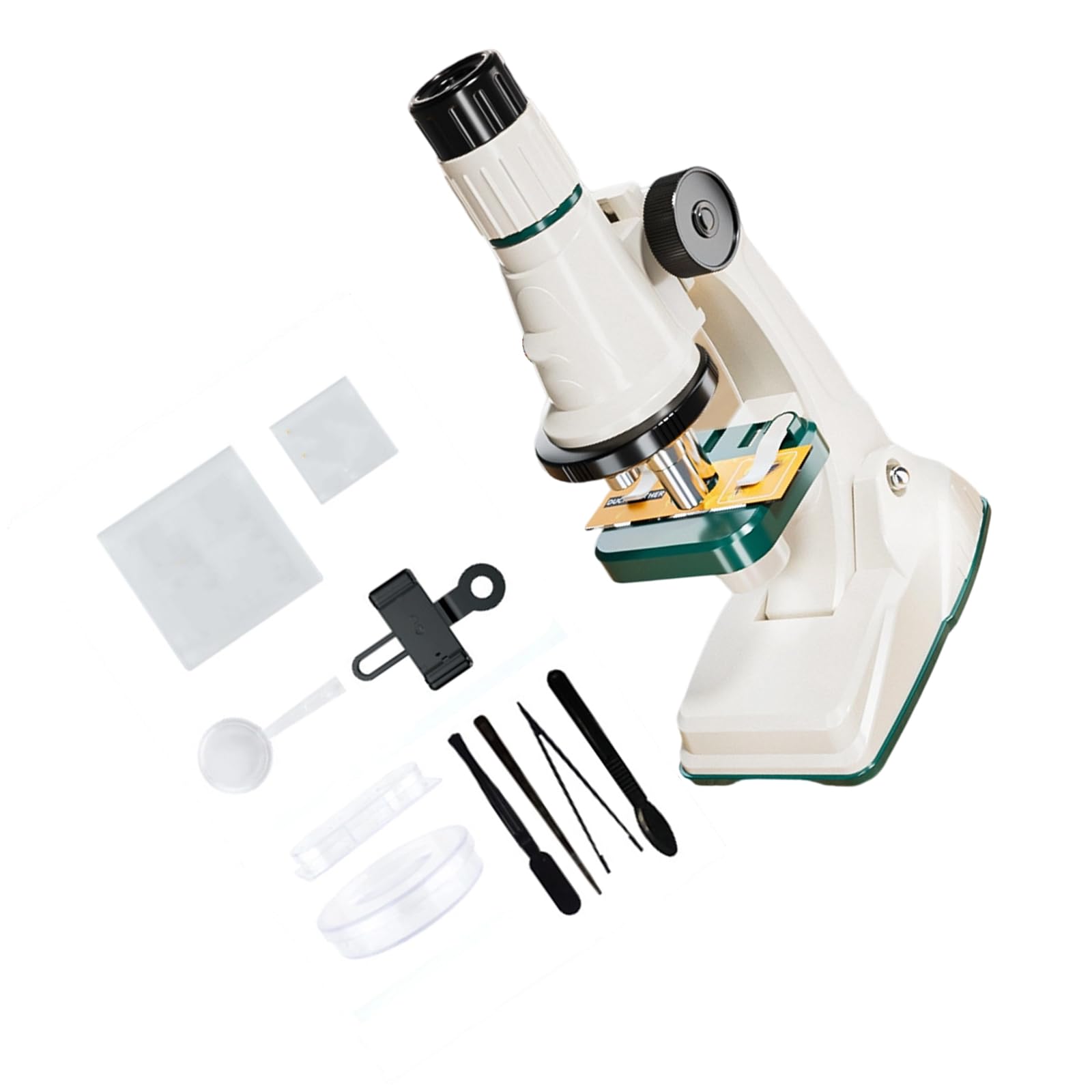 Set microscopio pratico per studenti scienziati migliora le capacità osservazione Regalo educativo sicuro Giocattolo per la scoperta scientifica dei bambini