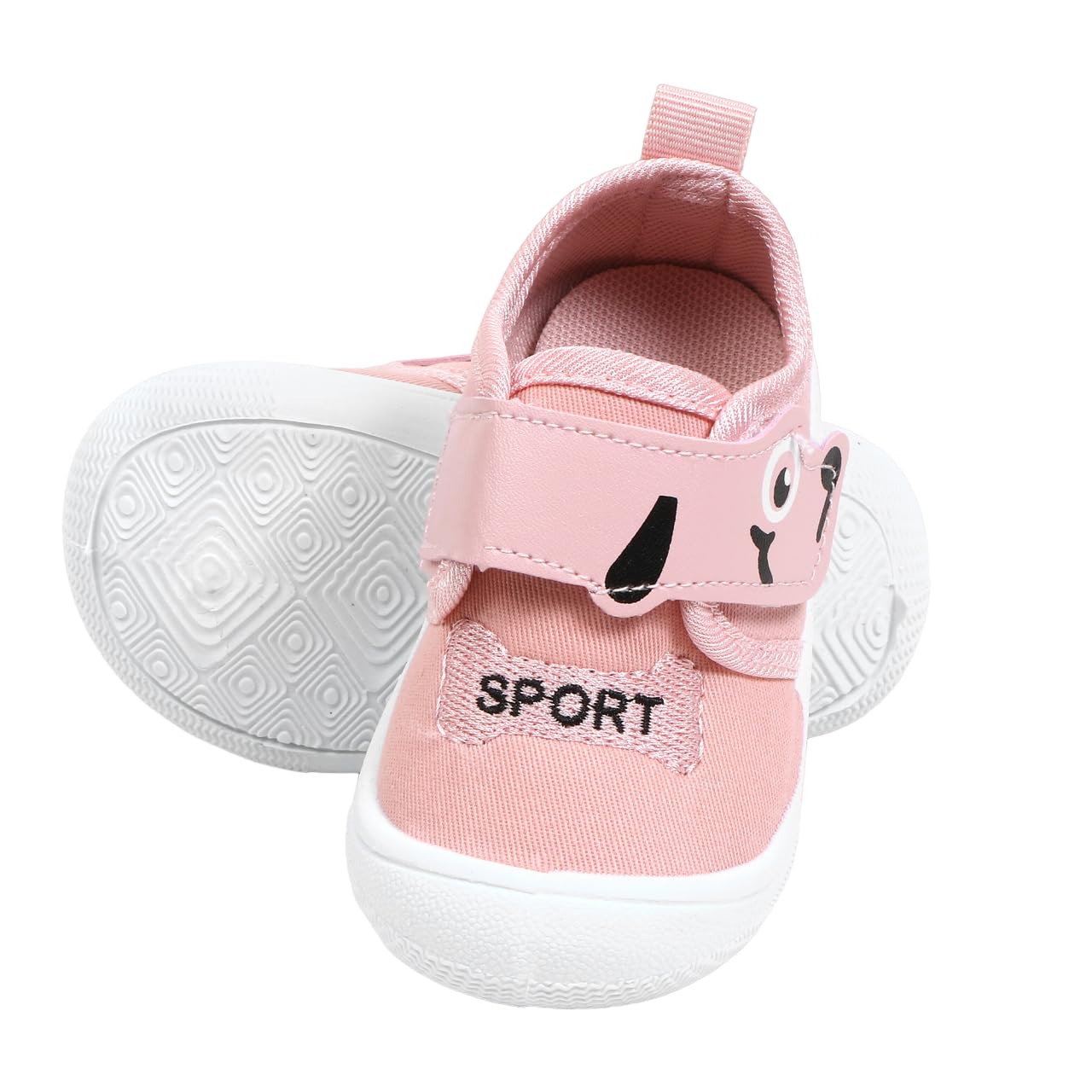 Toddler Casual Shoes with Chu Chu Music Sound Booties for Baby Boys Girls Anti Skid Breathable Mesh Canvas First Walking Shoe for Active Kids (Pink, 9 to 12 Month) (B0CGJDNKXL) Amazon Price History, Amazon Price Tracker