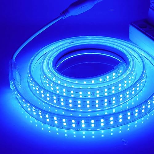 SUYOOULIN Tira de luces LED 85 pies820ft súper brillante 10000LM 2835 180 LEDsSM tiras de luz LED alto voltaje AC110V-130V Waterpoof IP68 LED Home