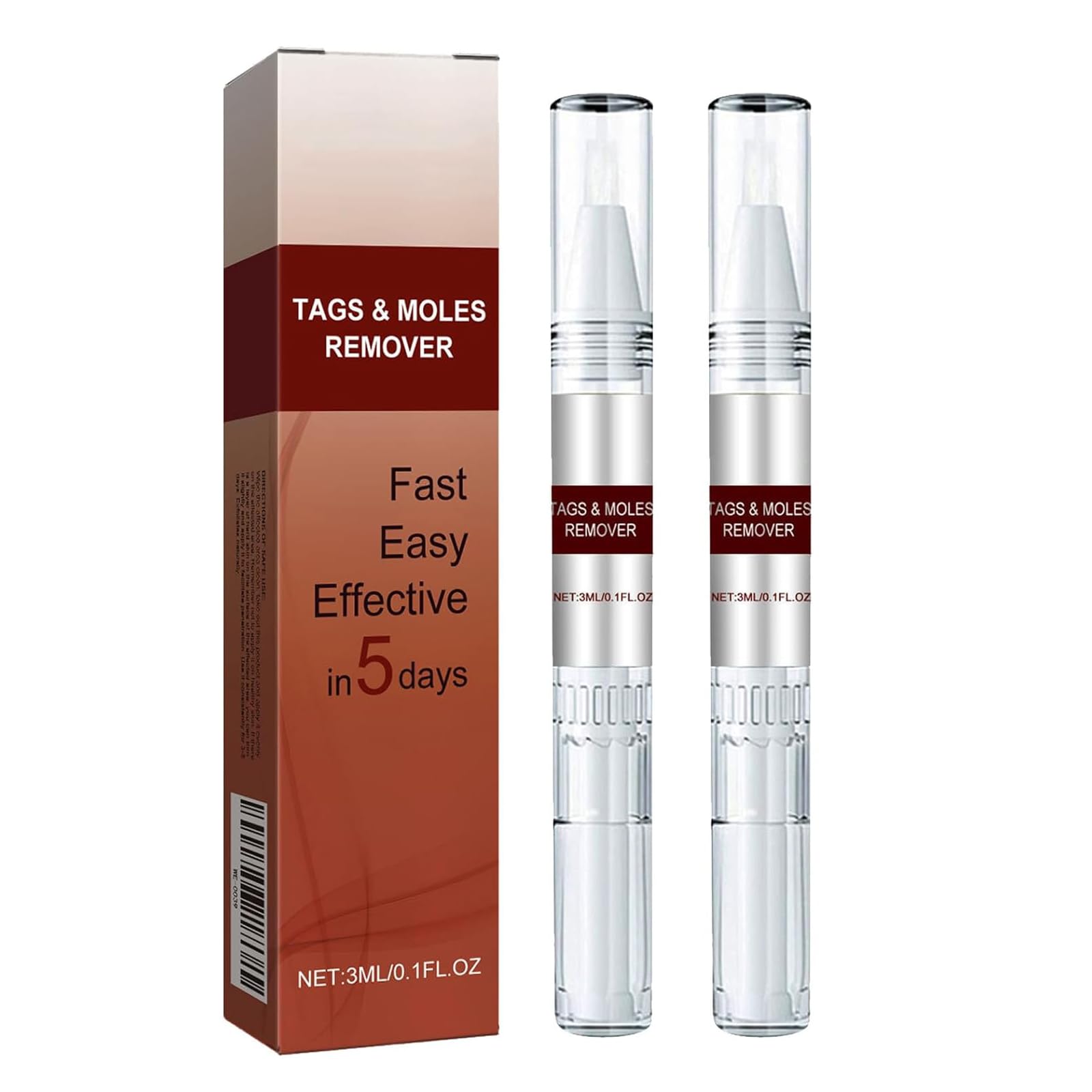 Stylo Anti Verrue Anti Taupe,Stylo Pour Enlever Grain De Beauté,Anti Cors Pieds,Stylo Liquide D'élimination Des Verrues,Wart Removal Cream,Crème D'élimination Instantanée des Verrues,2PC