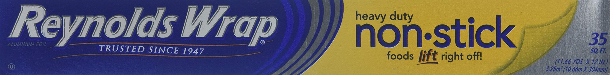 Reynolds Non-Stick Aluminum Foil, 35 Sq Ft Roll