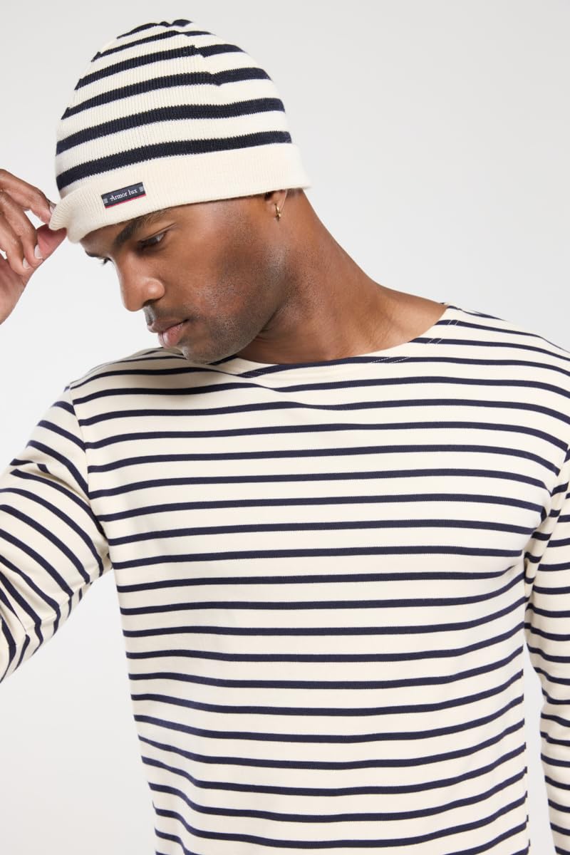 Armor Lux Herren Marinière Houat Héritage Homme T-Shirt