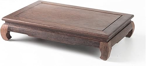 Estante de madera para plantas, base de jarrón de madera, soporte para plantas de interior y exterior, soporte de flores para decoración del hogar,