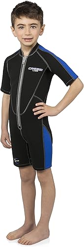 Miniatura 10 de Cressi Traje de neopreno para niños y niñas, con cremallera frontal, para todos los deportes acuáticos, Lido Junior