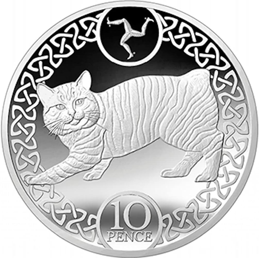 Isle Of Man 2020 Manx Cat 10p coin - Uncirculated