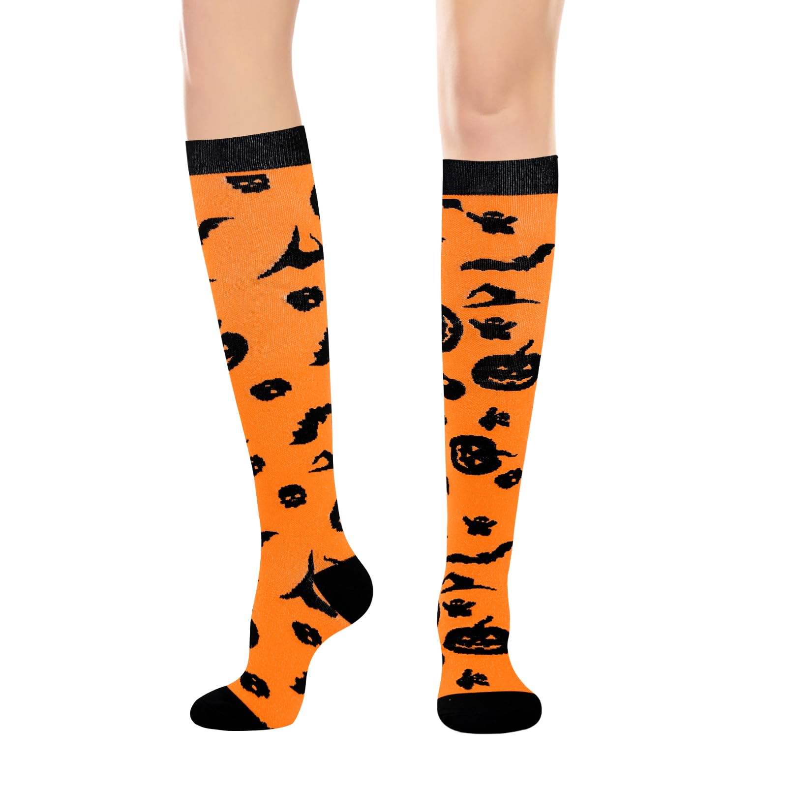 YOYOU Compression Socks for Women and Men Knee High Support Socks for Nurse Pregnant Travel Flight Athletic