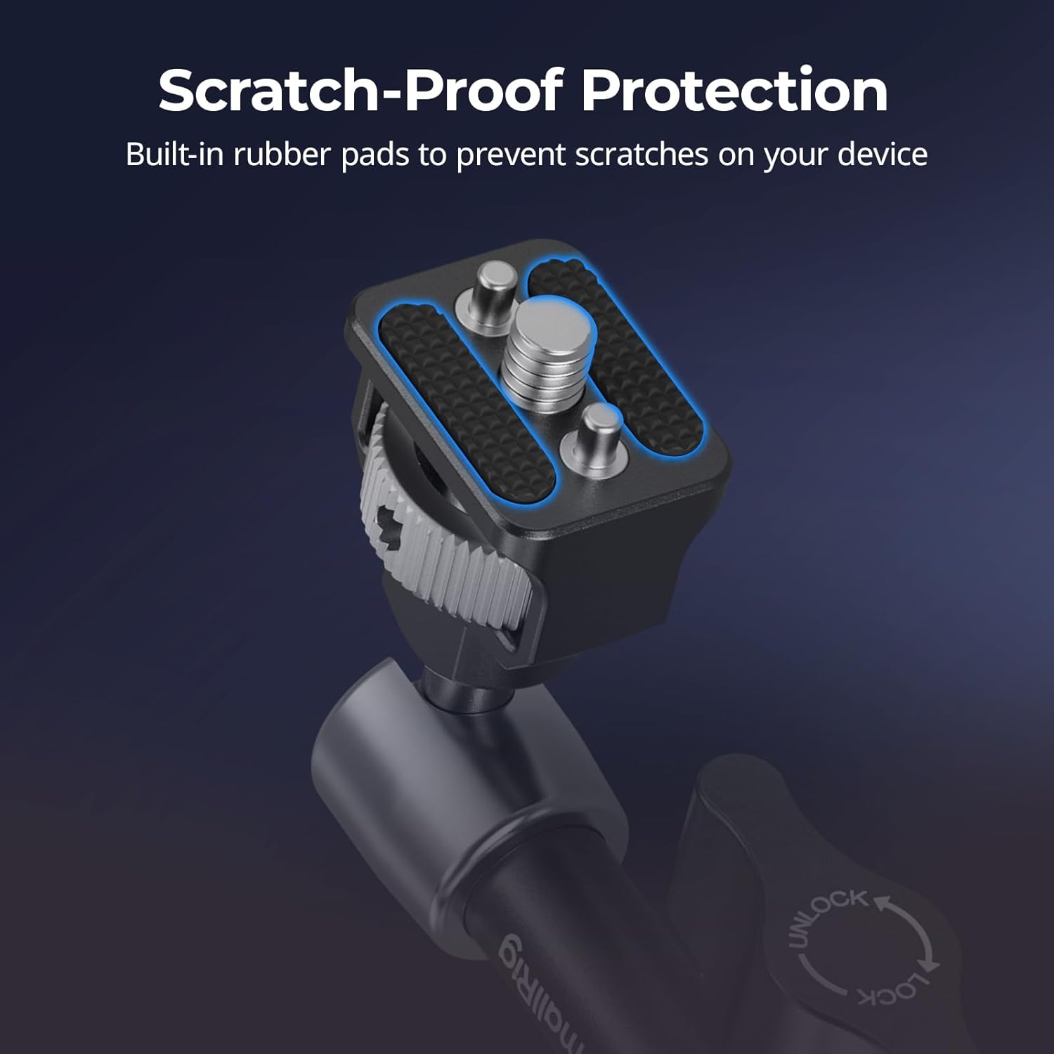 SMALLRIG 7'' Magic Arm with 1/4"-20 Screws & Spring-Loaded Pins, 1.5kg Load Capacity, 360° Dual Ball Head, Non-Slip Design for Cameras/Lights/Monitors/Mics/Phones – 5308 - Image 6