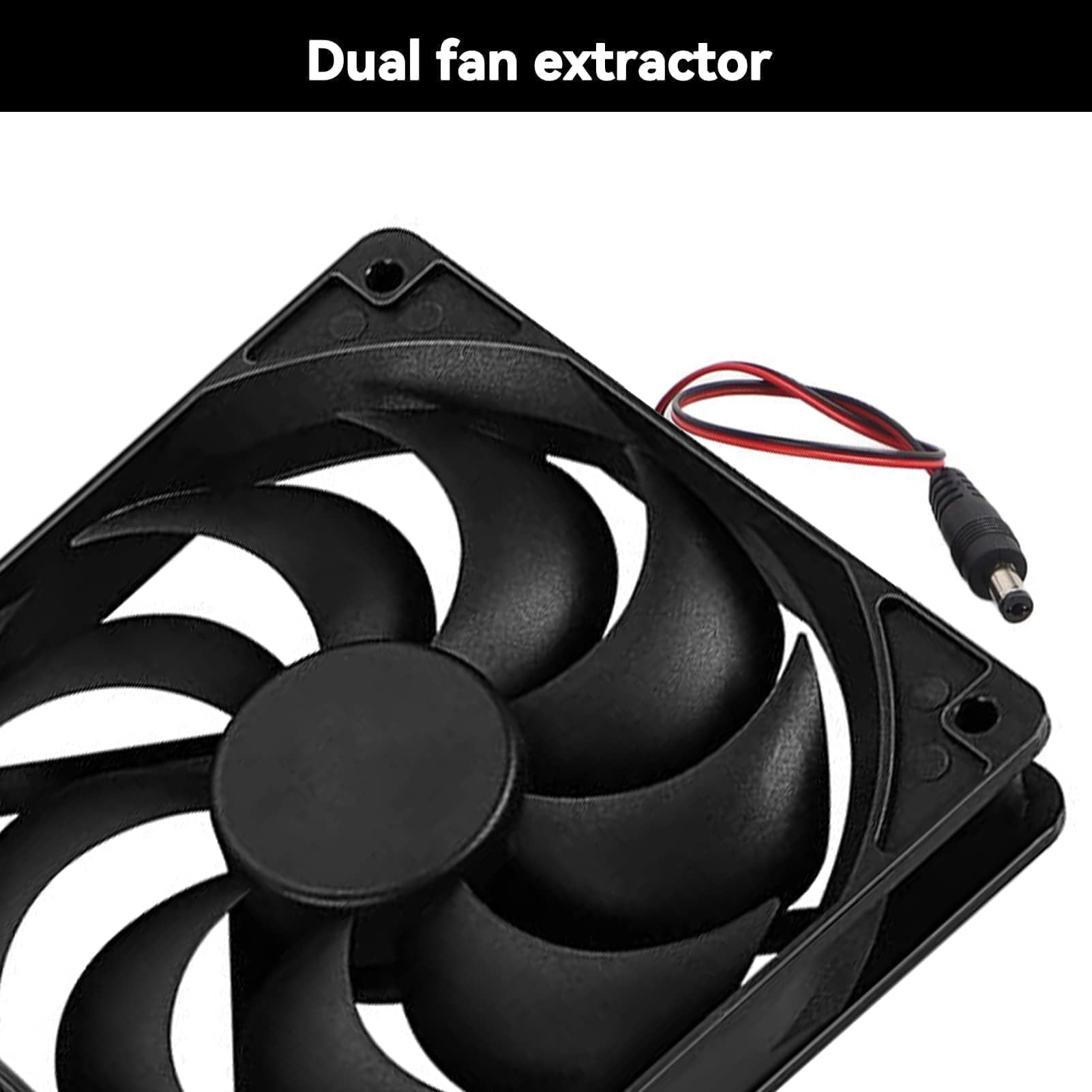Agatige Kit de ventilateur à panneau solaire 10 W résistant aux intempéries pour petits poulaillers serres abris